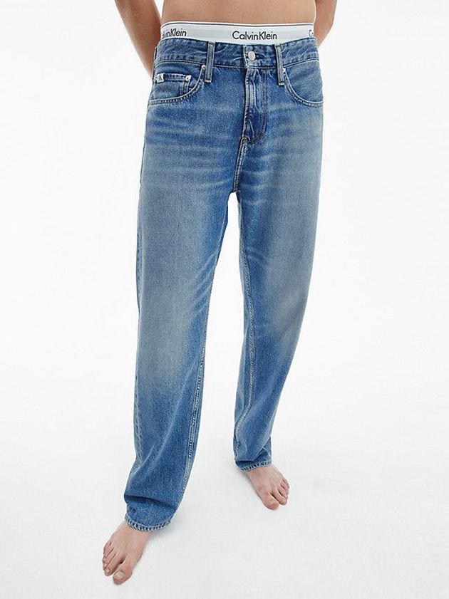 Calvin Klein USA Straight Mens Jeans Blue 9136074-RH